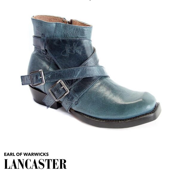 John Fluevog Earl of Warwicks Lancaster Boot - Picture 1 of 13